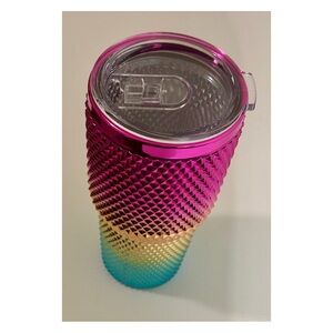 Modern Expressions Gradient Tumbler 24oz Stylish Bold Textured Cup Gift-Ready